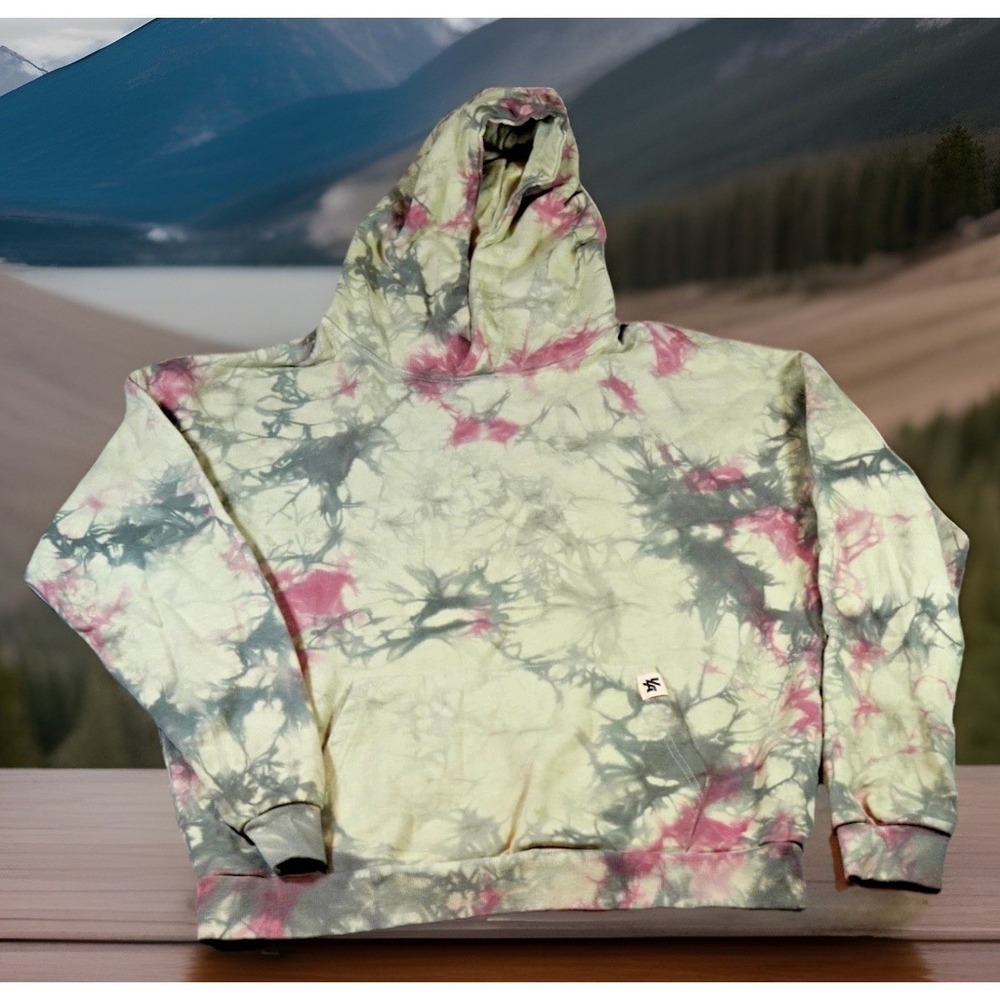 YoungLA Hoodie Mens Medium Pullover Multicolor Streetwear Sweatshirt‎